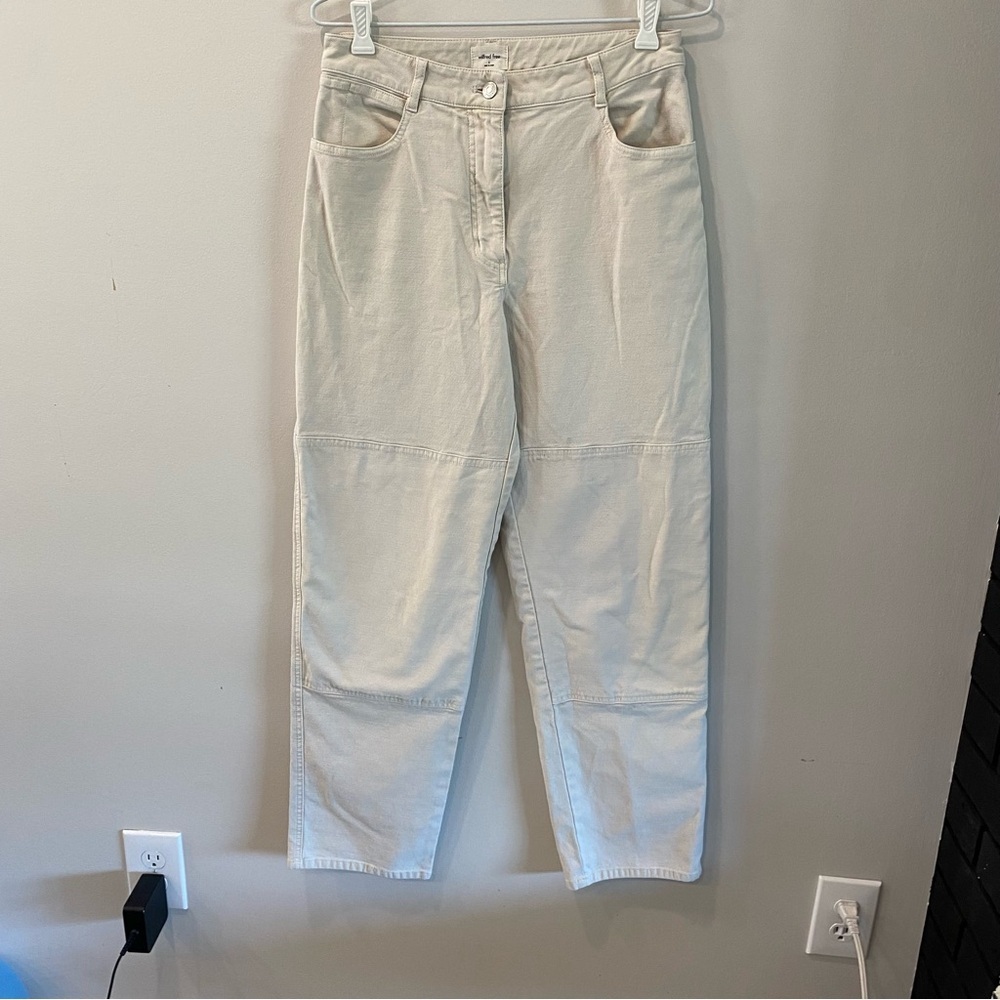 Wilfred Free Utility Trousers in Cream Birch size 6